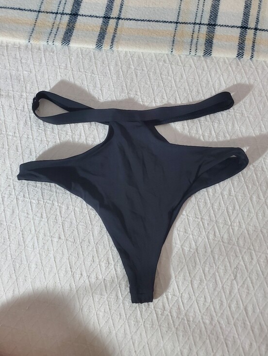 PO SWIM BY AVA FRATI Other - PŌ SWIM By AVA FRATI Cutout Cheeky Highwaisted Bikini Bottom